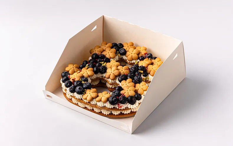 Торт Медовый Мильфей «Восьмерка»