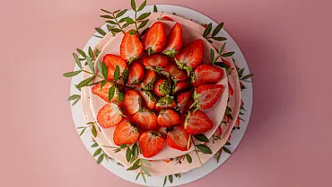 Торт «Праздничный 2 яруса»