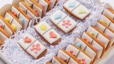 Набор из пряников «Домино» Праздничный,  28 шт