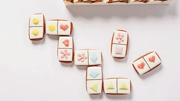 Набор из пряников «Домино» Праздничный,  28 шт