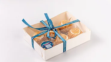 Пирожное «Шу» манго-кокос, 6 шт 