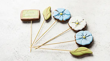 Пряники имбирные с индивидуальным дизайном, 12 шт