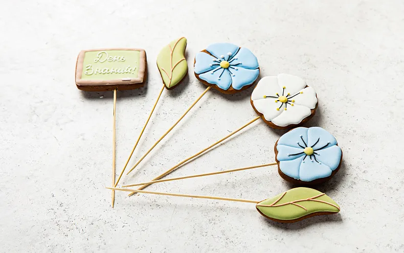 Пряники имбирные с индивидуальным дизайном, 12 шт