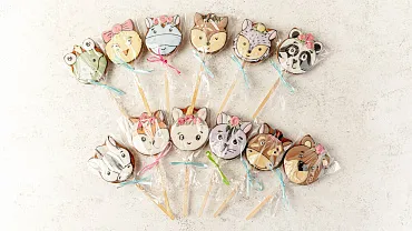 Пряники имбирные с индивидуальным дизайном, 12 шт