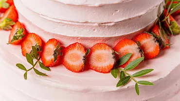 Торт «Праздничный 2 яруса»