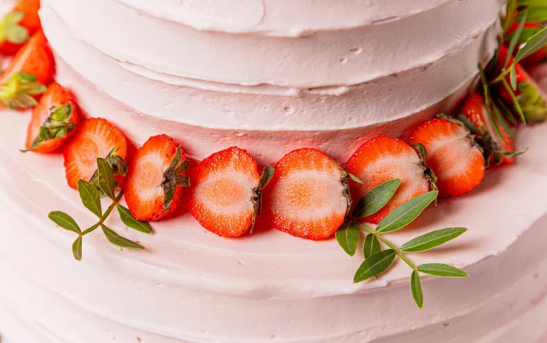 Торт «Праздничный 2 яруса»