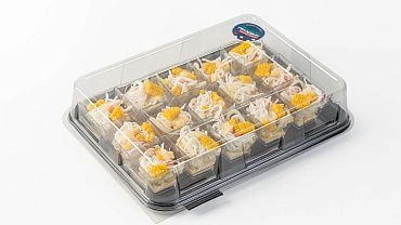 Салат «Крабовый» с кальмаром, 15 шт