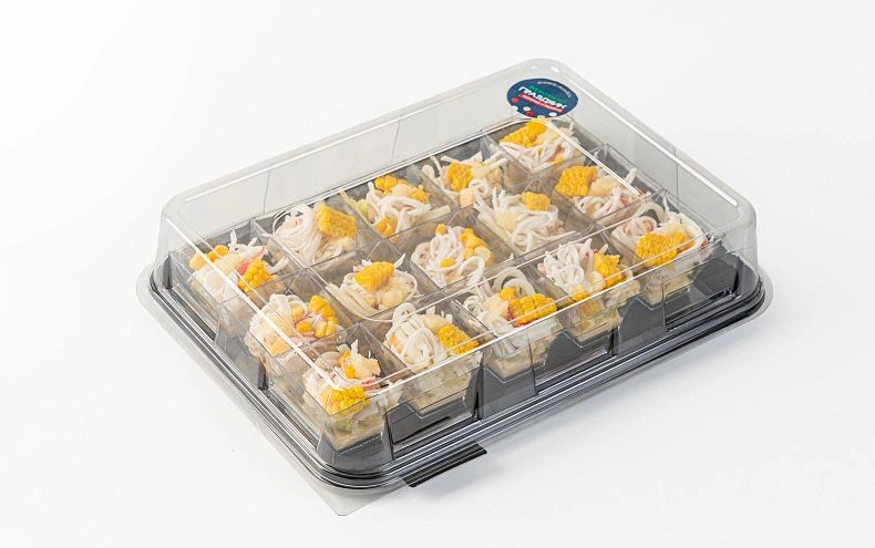 Салат «Крабовый» с кальмаром, 15 шт