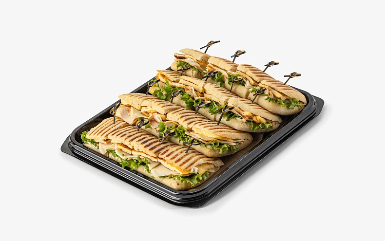 Панини с курицей, 16 шт