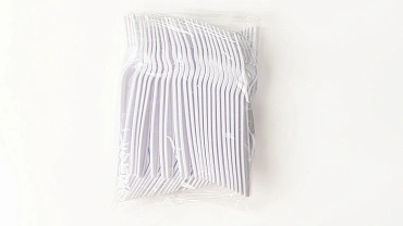 Набор вилок из кукурузного крахмала 18 см, 50 шт