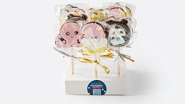 Пряники имбирные с индивидуальным дизайном «Весёлая компания», 12 шт