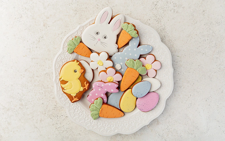 Набор пряников «Зайчата», 15 шт