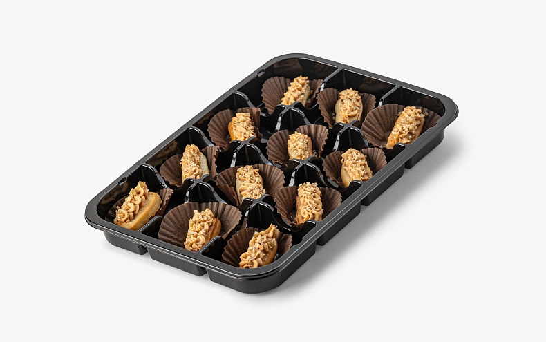 Мини эклер с муссом из курицы, 12 шт