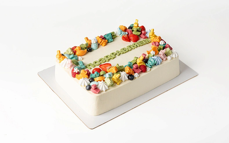 Торт для семейного торжества «Веселье»