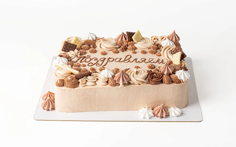 Торт для семейного торжества «Ретро»