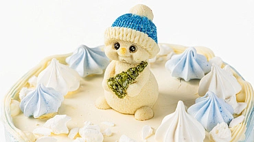 Торт «Снеговичок»