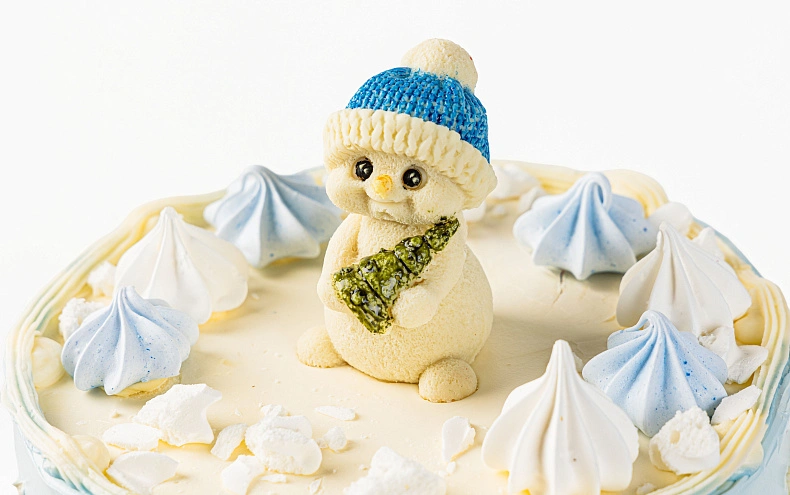 Торт «Снеговичок»