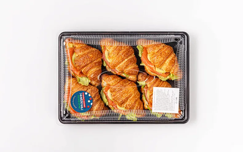 Круассаны с форелью, 6 шт