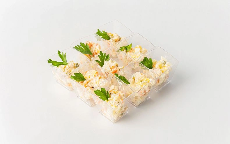 Салат «Оливье с курицей», 9 шт