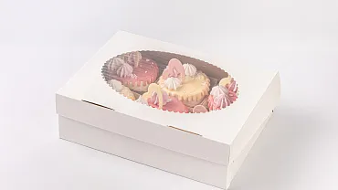 Набор мини тортиков «Сердечки», 6 шт