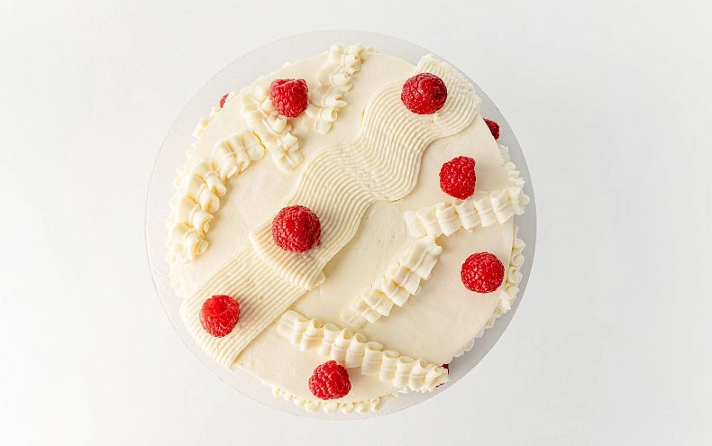 Торт «Грация» с малиной