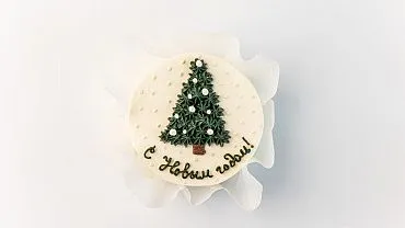 Набор Бенто торт с капкейками «С Новым Годом»