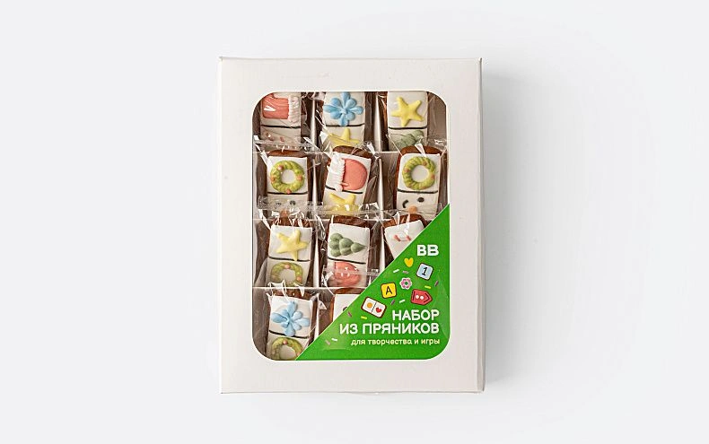 Набор из пряников «Домино» мини, 12 шт