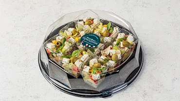 Салат «Греческий» в стаканчиках, 9 шт