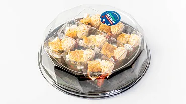 Салат «С баклажанами и помидорами» в стаканчиках, 9 шт