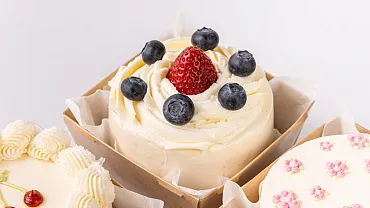 Набор мини тортиков «Ягодки-Цветочки», 6 шт