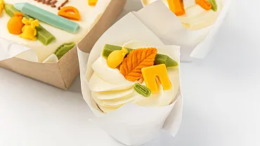 Набор Бенто-торт с капкейками «С днём знаний»