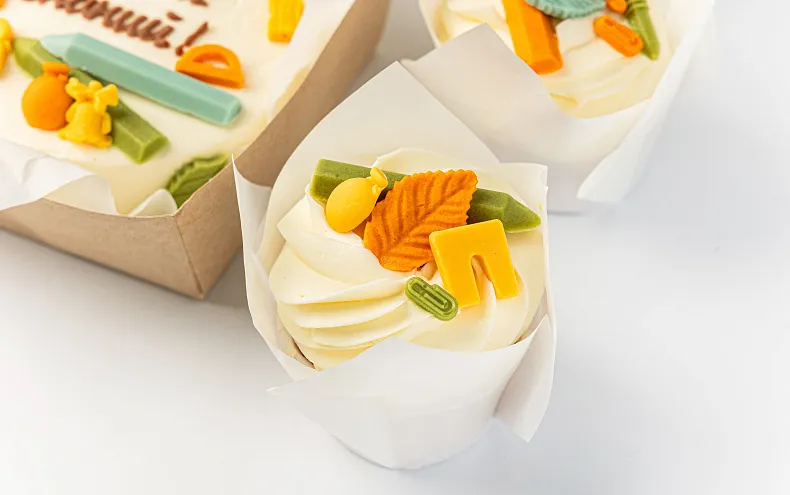 Набор Бенто-торт с капкейками «С днём знаний»