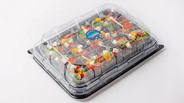 Салат «Греческий» фуршетные стаканчики, 15 шт