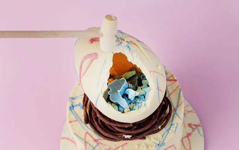 Торт «Долгожданный сюрприз»