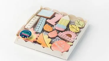 Набор из пряников «Здравствуй, школа!», 13 шт