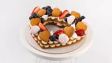 Торт Медовый Мильфей «Сердце»