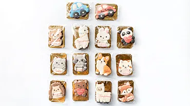 Пряники имбирные с индивидуальным дизайном «Комплимент от именинника», 1 шт