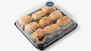 Панини с ростбифом и рукколой, 9 шт