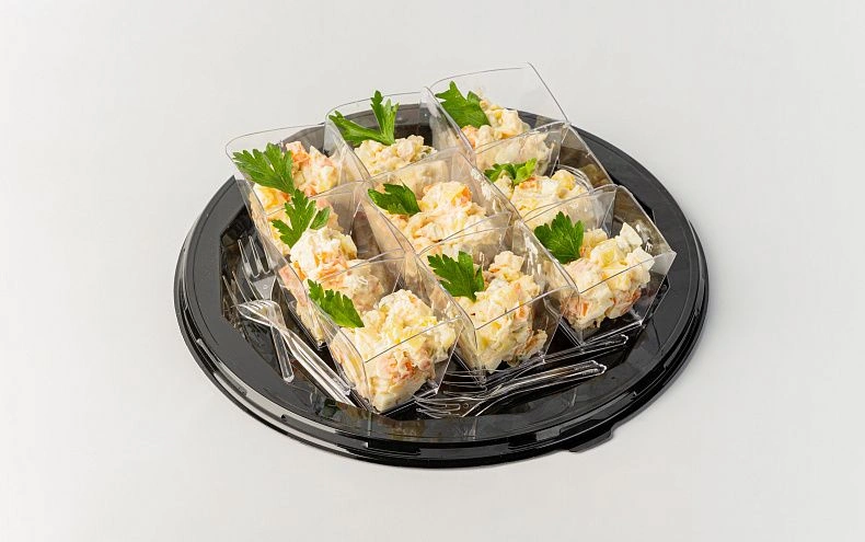 Салат «Оливье с курицей», 9 шт