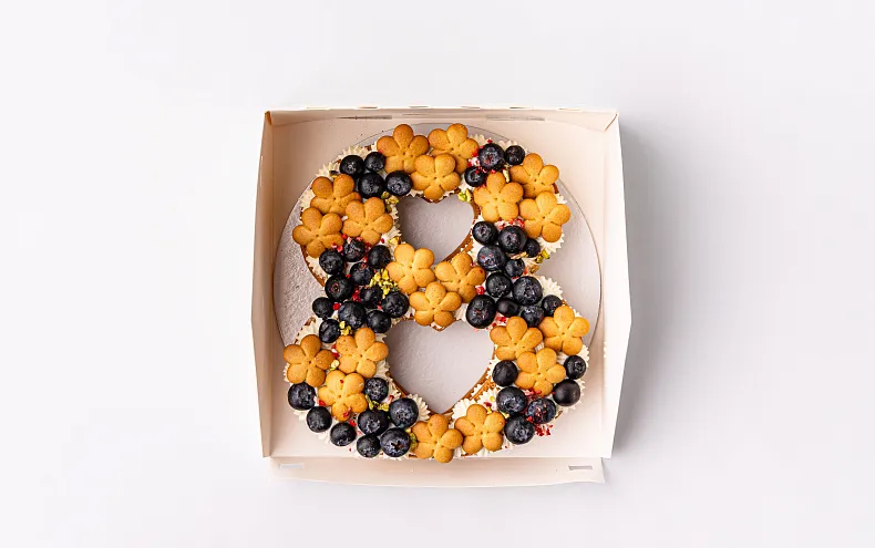 Торт Медовый Мильфей «Восьмерка»