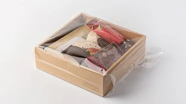 Праздничный бокс мини «Чай и шоколад»