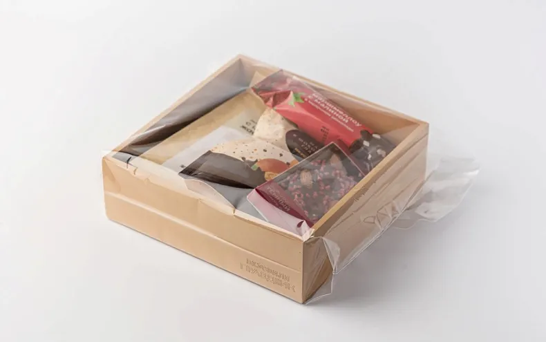 Праздничный бокс мини «Чай и шоколад»