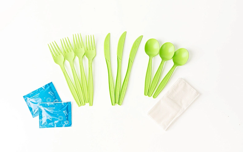 Набор столовых приборов биоразлагаемых, для 3х персон