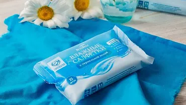 Влажные салфетки с термальной водой, 15 шт