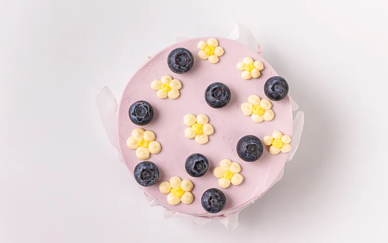 Набор мини тортиков «Ягодки-Цветочки», 6 шт