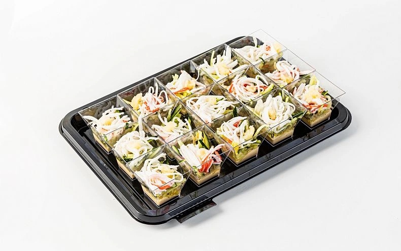 Салат «Крабовый» с икрой сельди, 15 шт