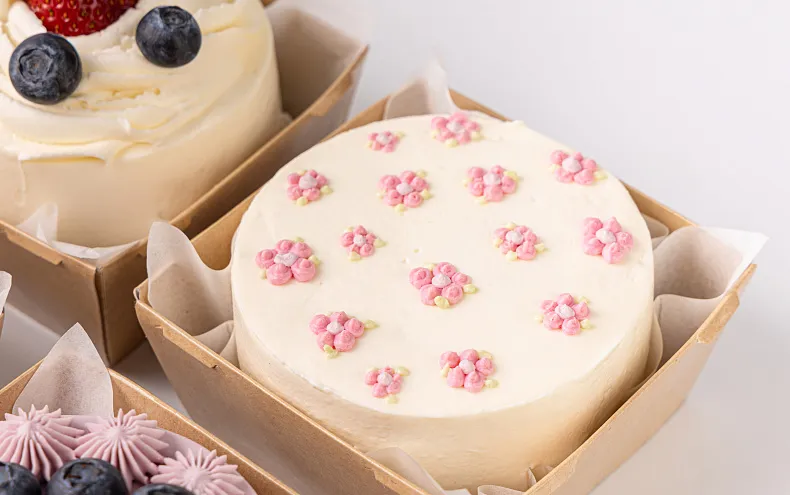 Набор мини тортиков «Ягодки-Цветочки», 6 шт