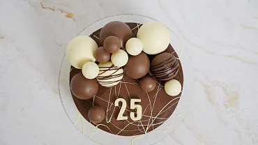 Торт «Шоколадный бамбл»