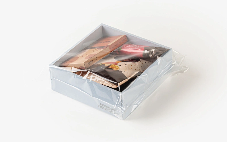 Праздничный бокс мини «Чай и шоколад»