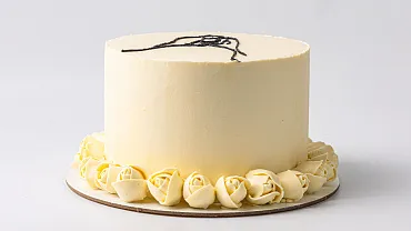 Торт свадебный «Силуэты»